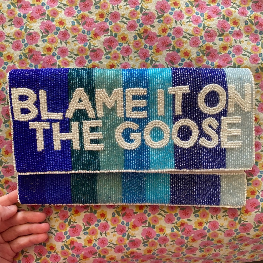 Colorful Beaded Clutch
